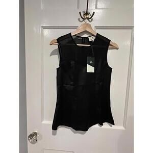 Tuckernuck Black Belle Top $178 NWT Extra Small XS
